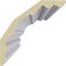 Ekena Millwork 7 7/8"H x 7 7/8"P x 11 1/2"F x 94 1/2"L Foster Cove Crown Moulding MLD08X08X12FO - alternate 4